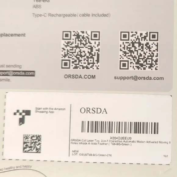 Orsda Double Laser Cat Toy - Picture 12 of 14